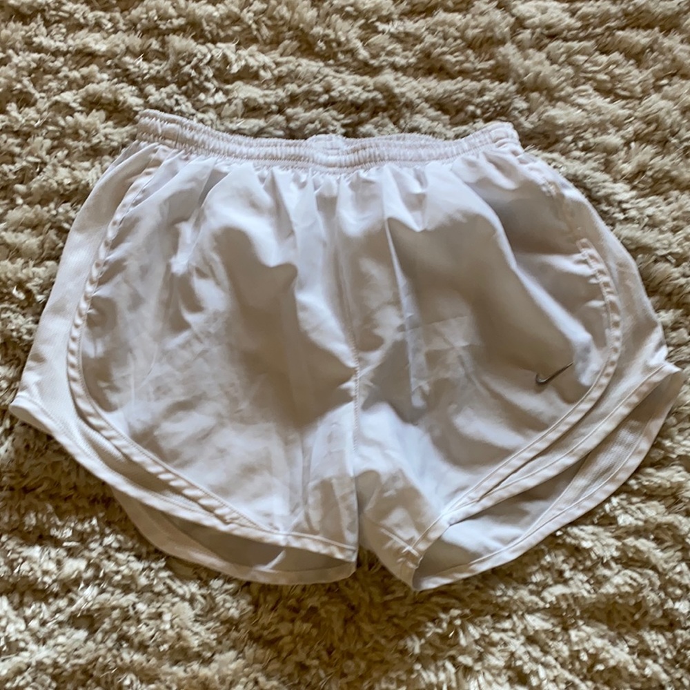 Nike Dri-Fit White Shorts Size Small